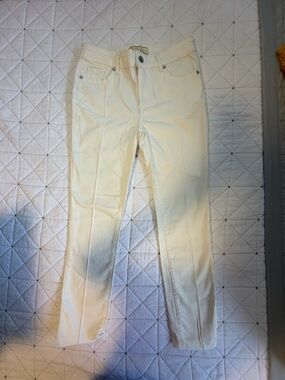Free People Off-White Skinny Jeans